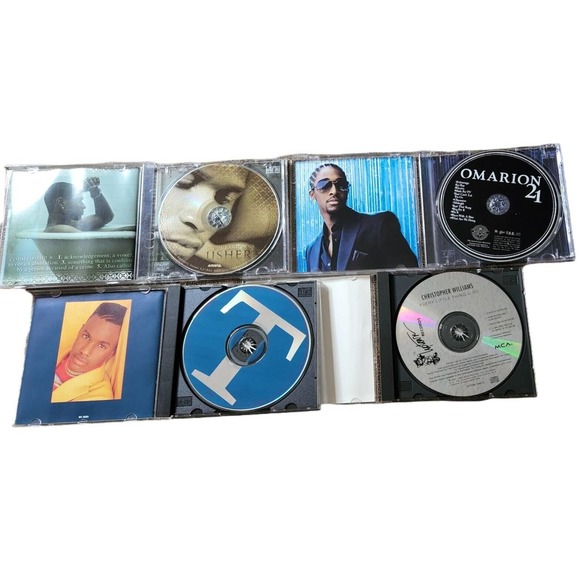 Usher, Omarion, Christopher Williams R & B & Soul Cd Lot (4 cd's) Pre-owned - Picture 2 of 3